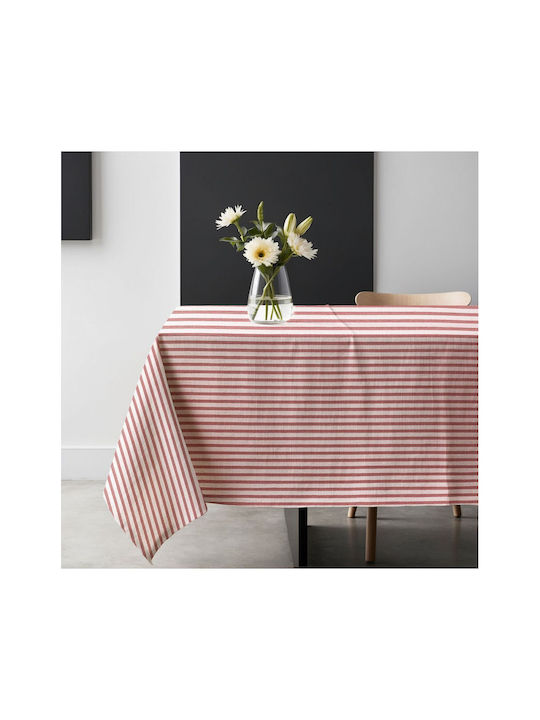 SteweHome Baumwoll-Strick-Tischtuch Rot 110x160cm