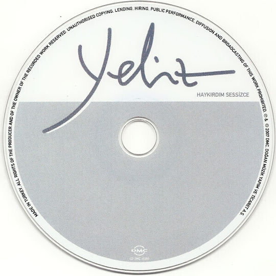 Yeliz Haykırdım Sessizce CD Μουσικής