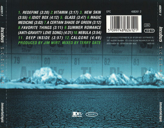 Incubus (2) - S.c.i.e.n.c.e. CD Μουσικής