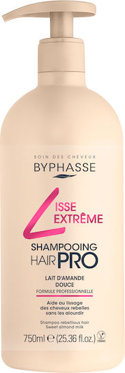 Byphasse Hair Pro Liss Extreme Shampoos Smoothing for All Hair Types 750ml