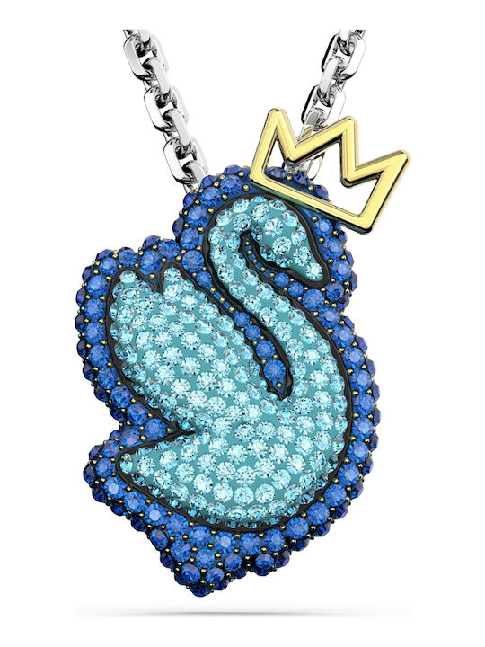 Swarovski Κολιέ από Ατσάλι Swarovski Κολιέ από Ατσάλι