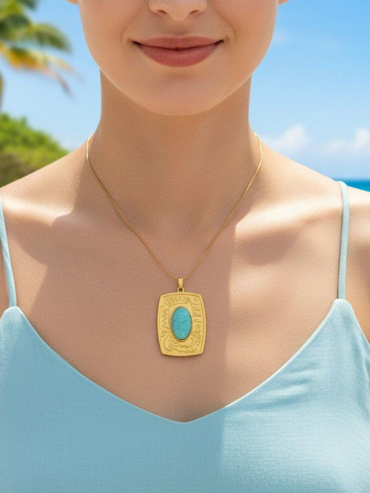 Callajewels Halskette aus Vergoldetem Stahl