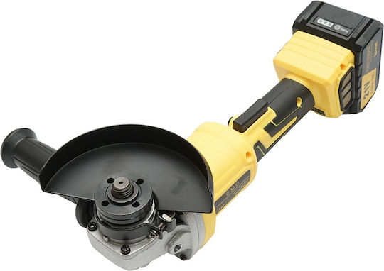 Crownman Τροχός 115mm Μπαταρίας Brushless με Ρύθμιση Στροφών 1x4Ah