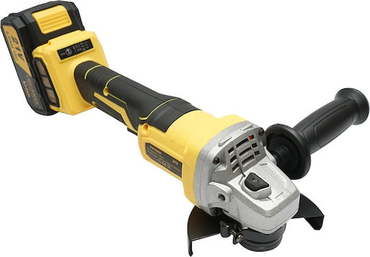 Crownman Τροχός 115mm Μπαταρίας Brushless με Ρύθμιση Στροφών 1x4Ah