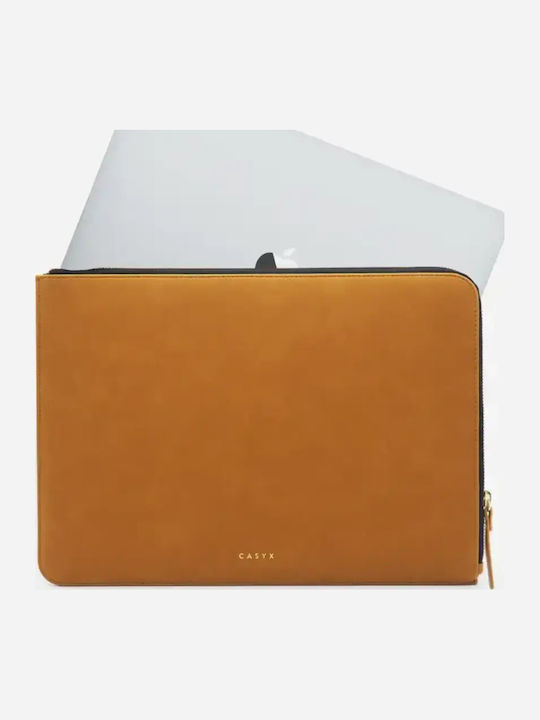 Casyx Αδιάβροχη Θήκη για Laptop 13" σε Καφέ χρώμα