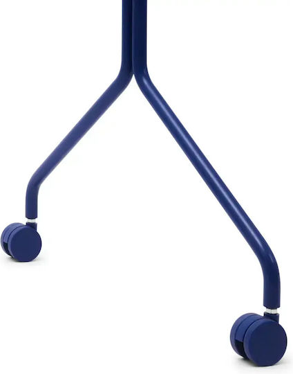Tv Stand Wheels Pedestal Moon Rollin' Regular 40″-60″ Blue