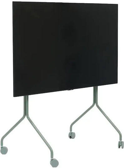 Tv Stand Wheels Pedestal Moon Rollin' Regular 40″-60″ Sage