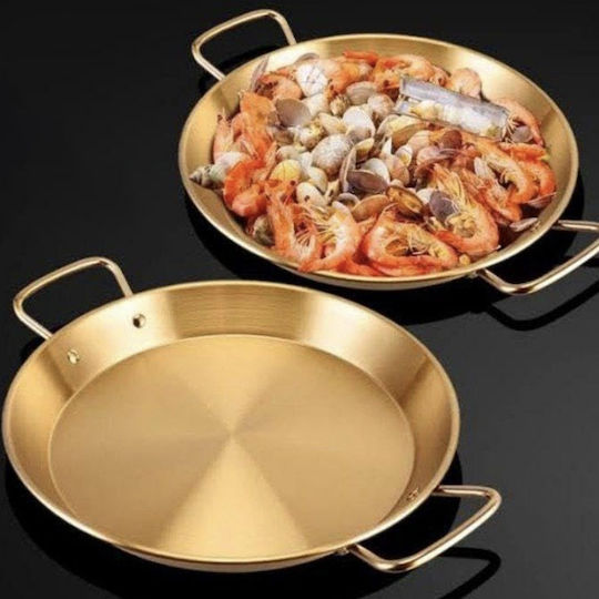 Saganaki din Oțel Inoxidabil 22cm