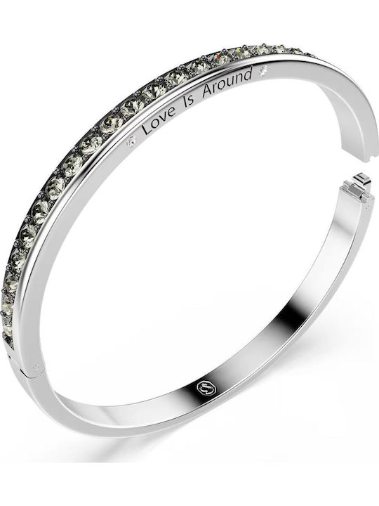 Swarovski Γυναικείο Βραχιόλι από Ανοξείδωτο Ατσάλι 17.3cm