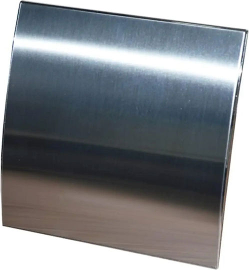 Mmotors Ventilator de Perete pentru Baie Argintiu
