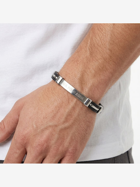 U.S. Polo Assn. Herren Lederarmband