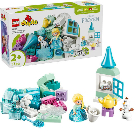 LEGO Duplo Frozen Creative Box with Elsa and Olaf for 2+ Years 37 Pieces