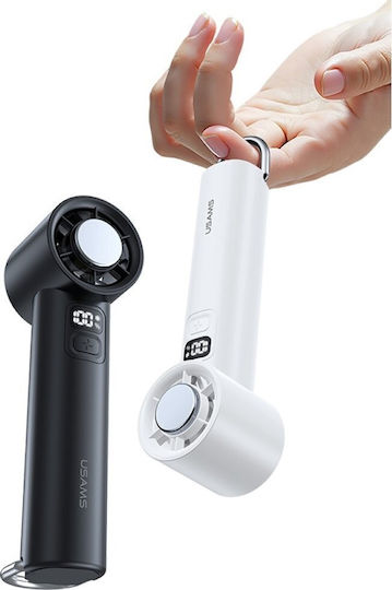 Usams Ανεμιστηράκι USB / Ρεύματος 7W Λευκό ZB361FS02