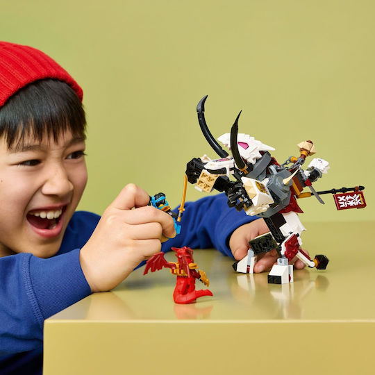 LEGO Ninjago Zilvar и Чудовищният Дракон Grimtak за 7+ Години 232 Бройки