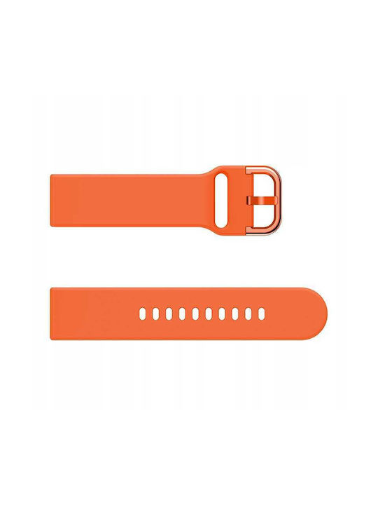 Spacecase Tragbare Bänder Silikon Orange (Universal 22mm)