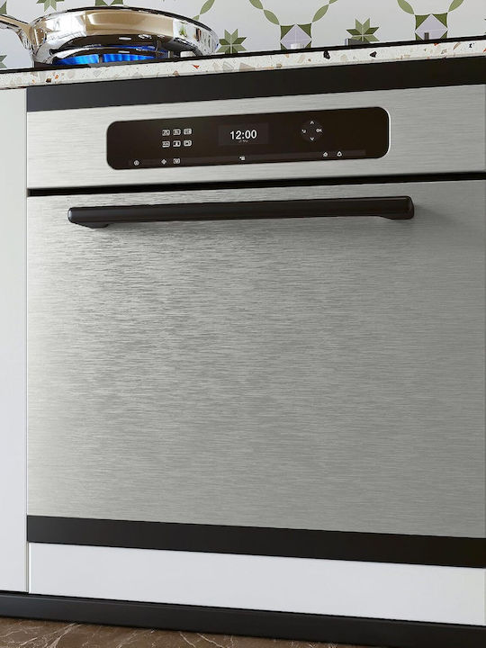 Selbstklebende Vinyl Tapete Silber 800x40cm