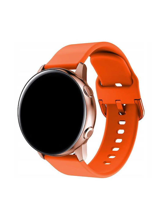 Spacecase Silicone Strap Orange (Universal 20mm)