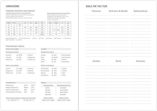 Academic Diary Spiral Letts Spring Valley 2026-2027 18 Months Weekly 2 Pages A6 Multilanguage Green 27-031803