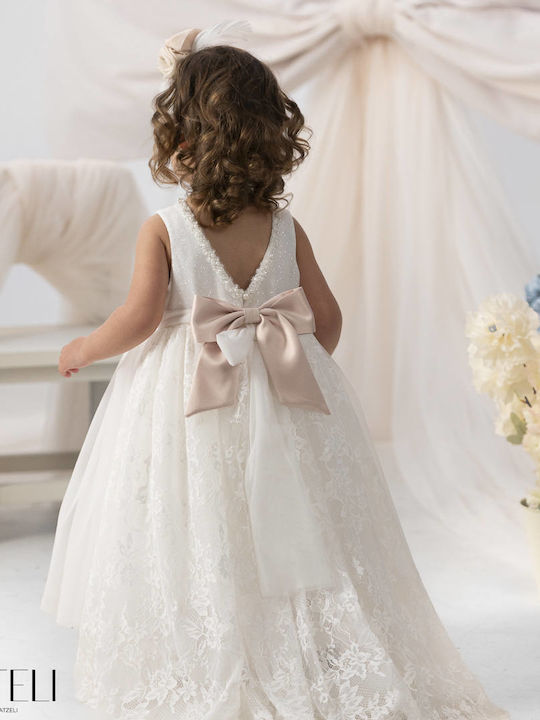 Vinteli Weißes Taufkleid