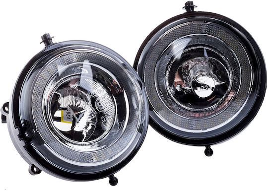 Einparts Duolight Dl35 Drl + Фарове за мъгла 2в1 Лампа Мини R58 R59 Лесен монтаж
