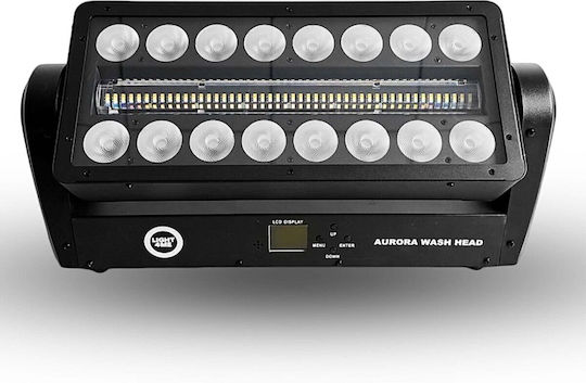 Light4me Wash LED DMX RGBW Projector Cold White Amber