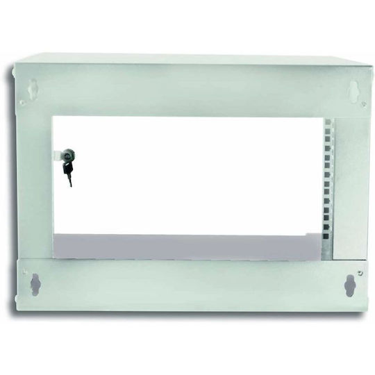 Techly Dulap Rack Montat pe Perete 6U Gri 022229