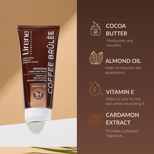 Lirene Loțiune Autobronzantă Coffee Brûlée Pentru Corp 200ml