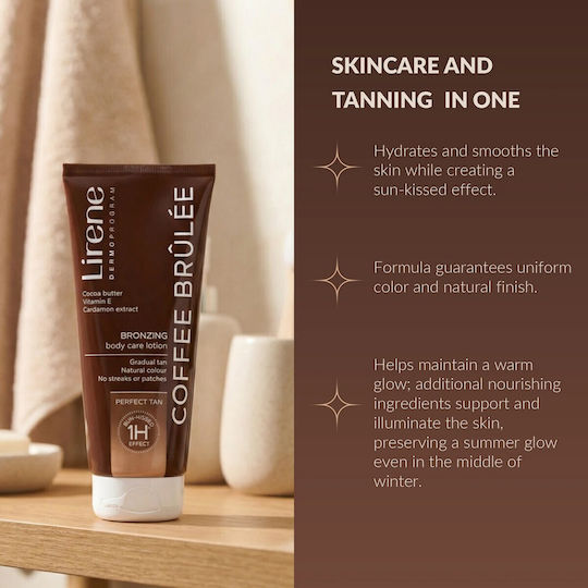 Lirene Loțiune Autobronzantă Coffee Brûlée Pentru Corp 200ml