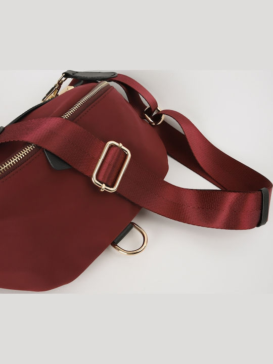 Crossbody Handtasche Burgundisch Größe One Size