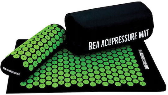Rea Tape Kopfkissen Massage Akupressur für den Körper Black/Lime