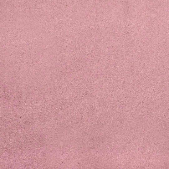 Three-Seater Velvet Pink Couch 220x77x82 cm