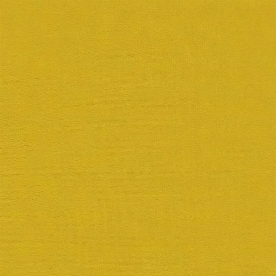 Διθέσιος Καναπές Βελούδινος Κίτρινος 180x78x84εκ.