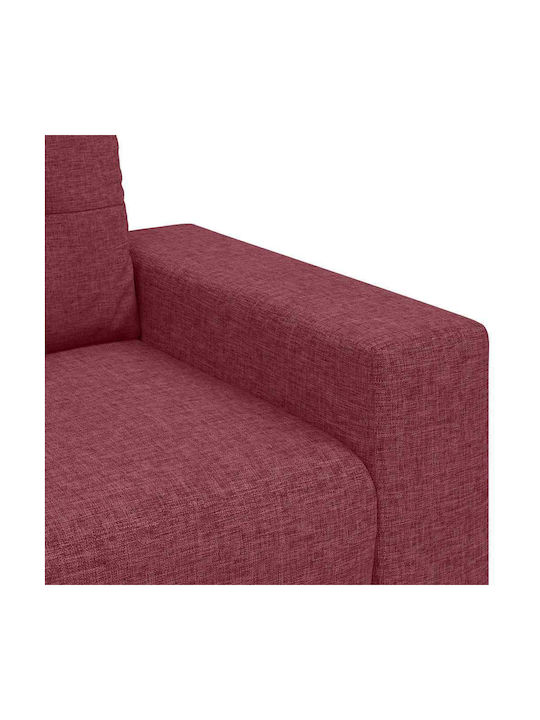 Doppelsitzer Sofa Rot 180x77x82cm