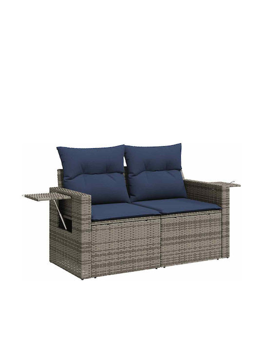 Set Cameră De Zi Pentru Exterior 6 Piese Gri Cu Perne
