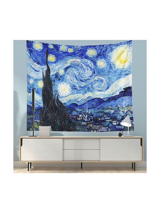 FRIPIA Decorative Tapestry Handmade Made of Fabric 200x150cm
