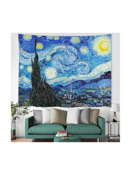 FRIPIA Decorative Tapestry Handmade Made of Fabric 200x150cm