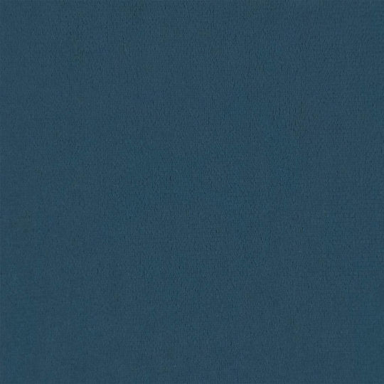 Doppelsitzer Samt Sofa Blau 124x67x74.5cm