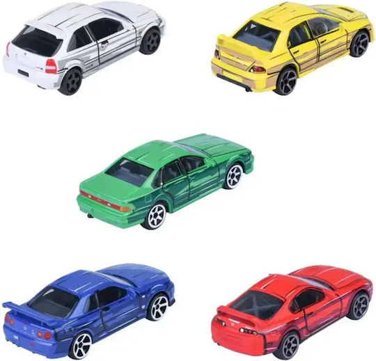 Подаръчен Комплект 5 Автомобилни Ножчета Jdm Legends 1:64 Majorette