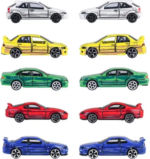Σετ Δώρου 5 Μαχαίρια Αυτοκινήτων Japan Series 1:64 Majorette