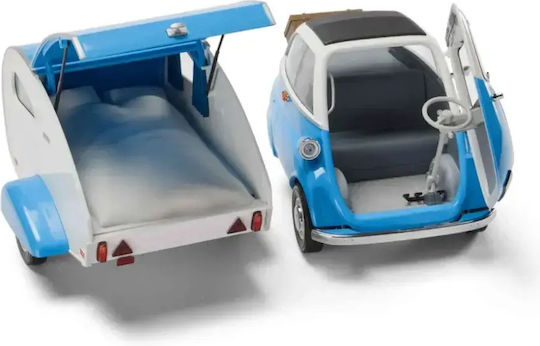 Model Mașină BMW Isetta Remorcabil Scara 1:18 Dealer Edition Minichamps