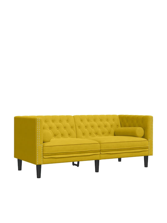 vidaXL Two-Seater Outdoor Sofa Wooden with Cushions 51x51x70.5cm