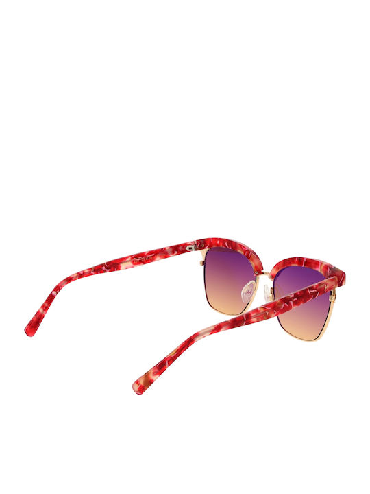 Ana Hickmann Women's Sunglasses with Multicolour Plastic Frame and Multicolour Gradient Lens HI3051 E01
