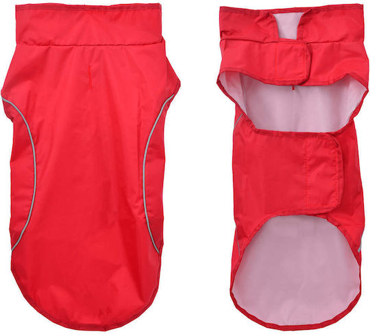 vidaXL Dog Coat Waterproof Red