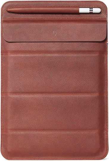 Husă Din Piele Ipad Pro 10,5 Decoded Husă De Protecție Maro