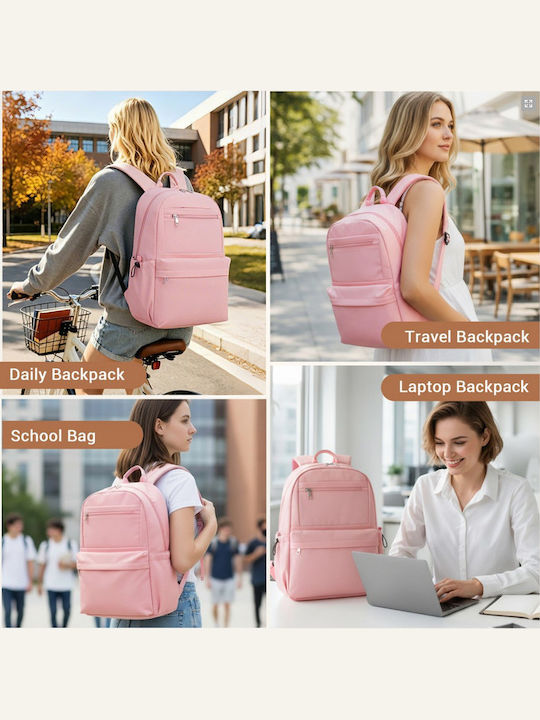 Miss Lulu Backpack Ροζ