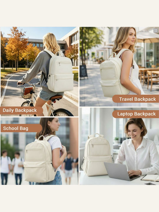 Miss Lulu Backpack Beige