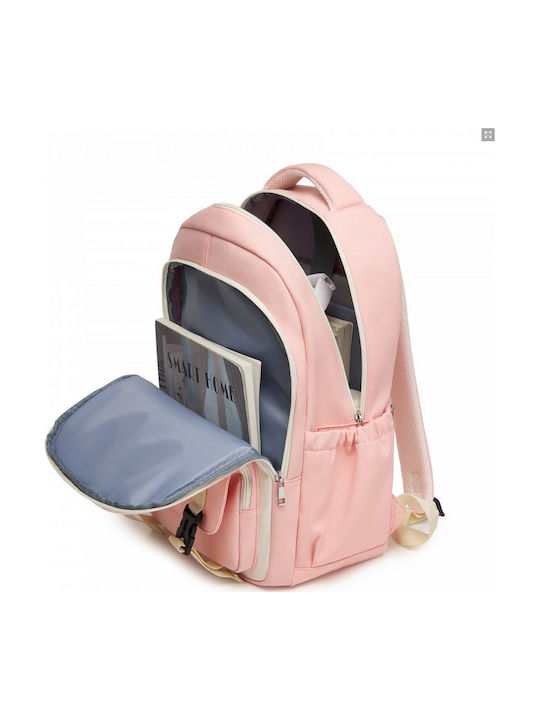Miss Lulu Backpack Ροζ