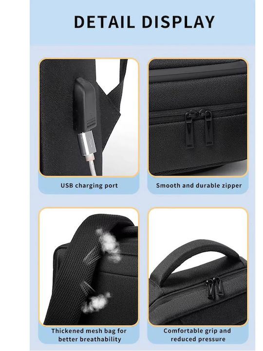 Valvoro Backpack Αδιάβροχο Γκρι