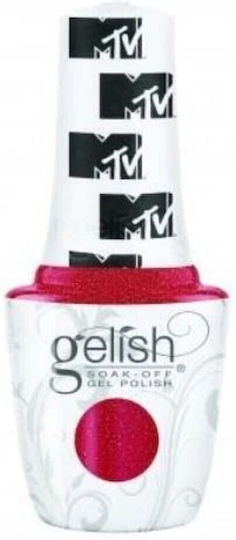 Gelish Long Lasting Nail Polish Red Shimmer 15ml