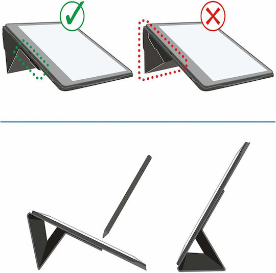 Калъф Kindle Scribe 10.2 2022/2024 Inkora Leaf Черен
